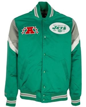 Mitchell & Ness Bomber Jackets - Green