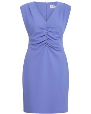 Ichi Short Dresses - Azul