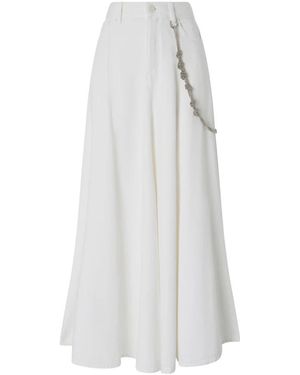 Pinko Maxi Skirts - Bianco