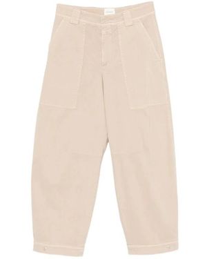 Closed Straight Trousers - Neutro