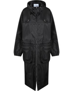 Prada Rain Jackets - Negro