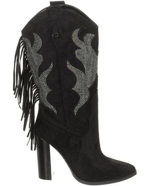 Guess Heeled Boots - Black