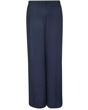 Blanca Vita Wide Trousers - Blue