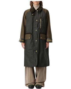 Barbour Single-Breasted Coats - Black