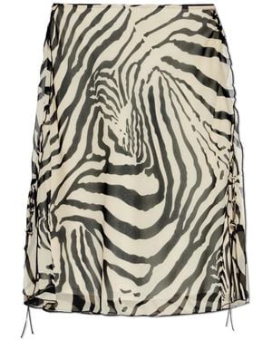 IRO Rokken ,Polyester Tiliane Skirt - Naturel
