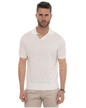 Canali Polo Shirts - Blanc