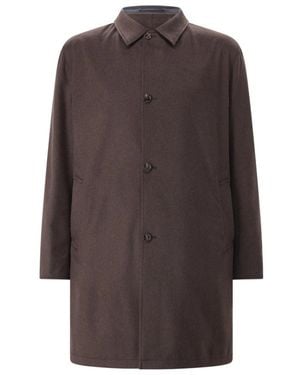 KIRED Single-Breasted Coats - Marrón
