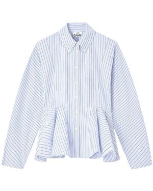 Ganni Shirts - Blu