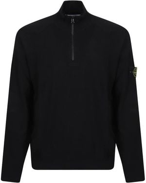 Stone Island Truien & Vesten ,Zwart ,Turtleneck Trui