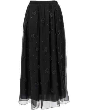 Max Mara Midi Skirts - Black