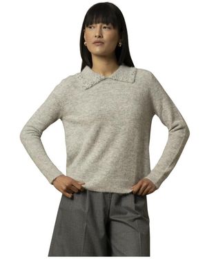 Kocca V-Neck Knitwear - Grijs