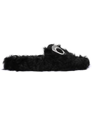Chiara Ferragni Sliders - Negro