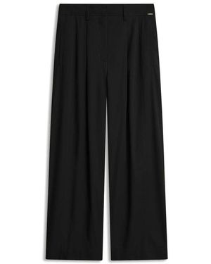 Cinque Ciopti Wijde Broek - Zwart