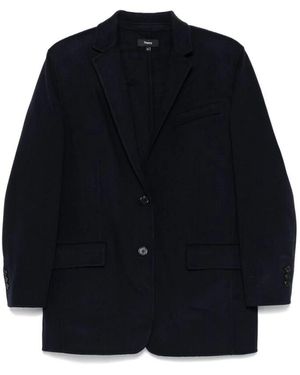 Theory Marineblaue kaschmirjacke - Schwarz