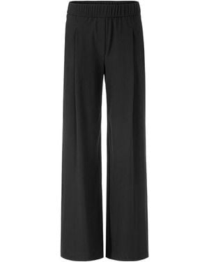 Marc Cain Wide Trousers - Zwart