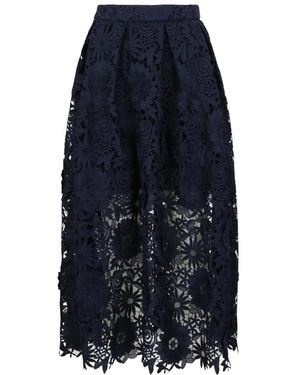 ROTATE BIRGER CHRISTENSEN Midi Skirts - Blue