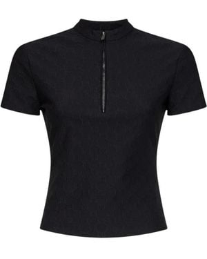 Gucci Gg Jersey Jacquard T-Shirt - Schwarz