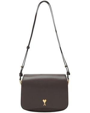 Ami Paris Shoulder Bags - Marrón