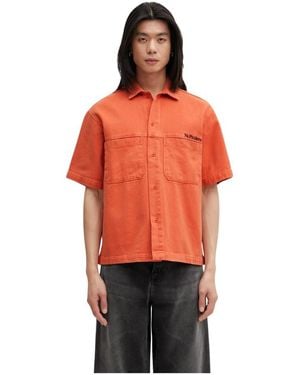 No Problemo Mini Problemo Denimhemd - Orange