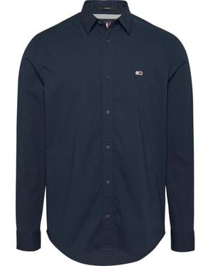 Tommy Hilfiger Casual Shirts - Blue