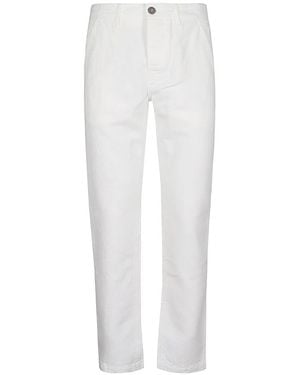 Tela Genova Chinos - White