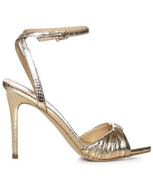 Michael Kors High Heel Sandals - Metallic