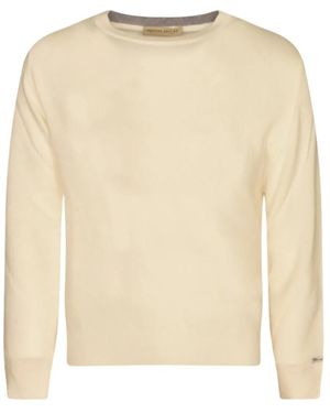 Woolrich Round-Neck Knitwear - Natural