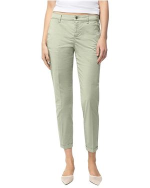 M·a·c Cropped Trousers - Green