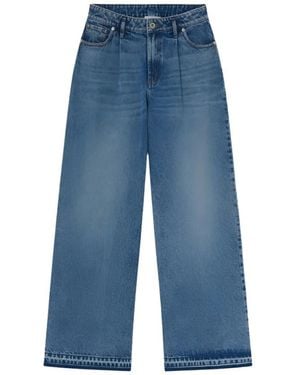 Halfboy Wide Jeans - Azul
