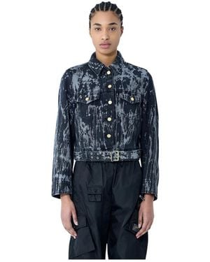 Ganni Denim Jackets - Blauw