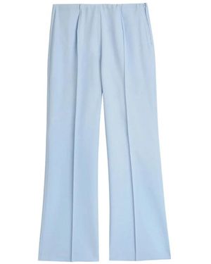 Sand Wide Trousers - Azul