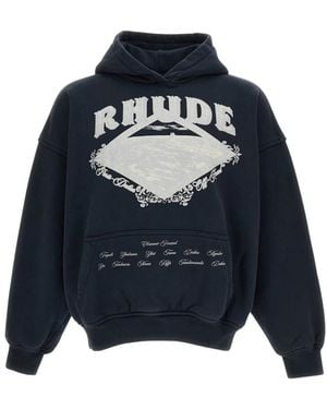 Rhude Hoodies - Blu