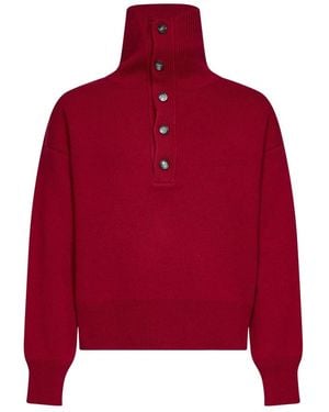 Ami Paris Turtlenecks - Rojo