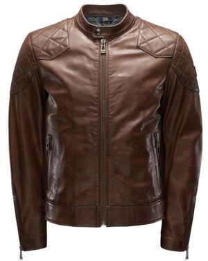 Belstaff Leather Jackets - Brown