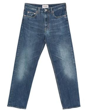 CYCLE Jeans ,Blauw ,Nylon Straight Jeans