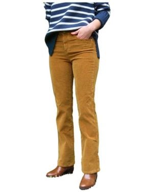 Denim Studio Flare cordhose - modell jeff - Gelb
