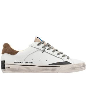 Crime London Trainers - White