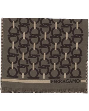 Ferragamo Winter Scarves - Metallic
