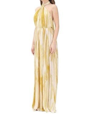 Elisabetta Franchi Maxi Dresses - Metallic