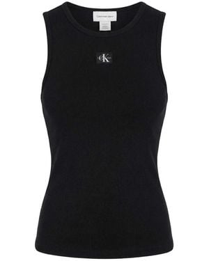 Calvin Klein Tops - Zwart