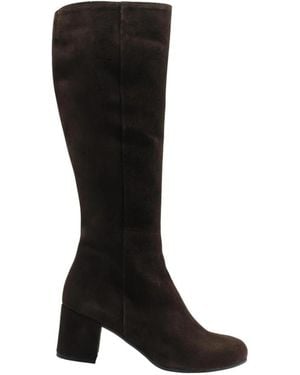 DONNA LEI Heeled Boots - Black