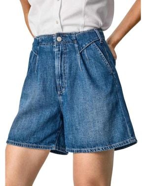 Pepe Jeans Denim Shorts - Blue