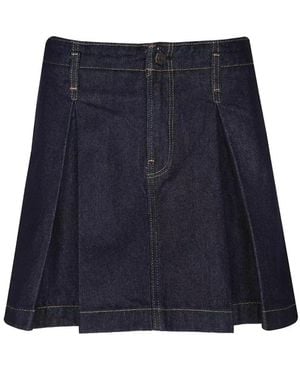 Calvin Klein Denim Skirts - Blue