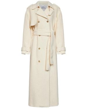 GIUSEPPE DI MORABITO Trench Coats - Natural