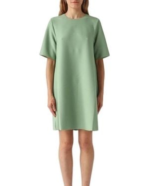 Max Mara Wijde, Uitlopende Jurk - Groen