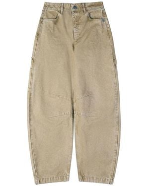 Patrizia Pepe Loose Fit Jeans - Natural