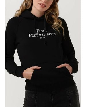 Peak Performance Original Hood - Zwart