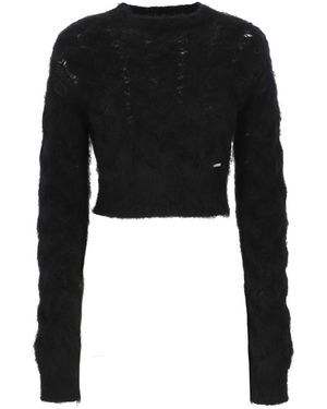 DSquared² Round-Neck Knitwear - Black