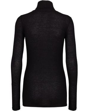 Bruuns Bazaar Turtlenecks - Negro
