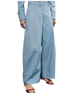 Imperial Wide Pants - Blue